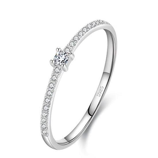 Trumium™ Eternal Spark 925 Sterling Silver Jewelry Set – Pure Elegance for Love That Lasts