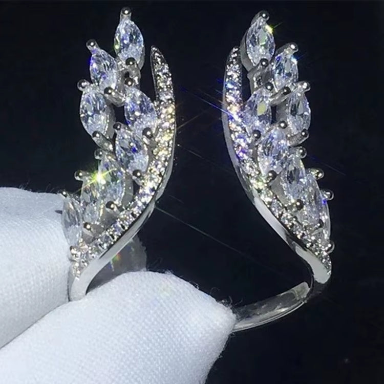 CAOSHI Luxe Sparkle Statement Ring – Dazzle Boldly, Shine Endlessly