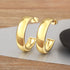 AuraHoop™ Bold Copper Circle Earrings – Four Styles of Effortless Elegance