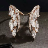 CAOSHI Luxe Sparkle Statement Ring – Dazzle Boldly, Shine Endlessly