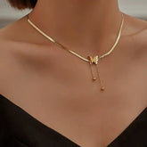 Silver Horizon Triangle Pendant Necklace – Where Minimalism Meets Modern Muse