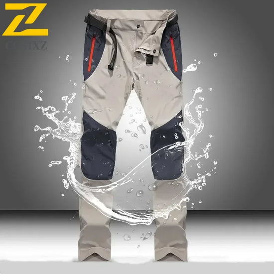 2025 New Cargo Pant Spring Men Slim Fit Waterproof Quick Dry Trousers Men&