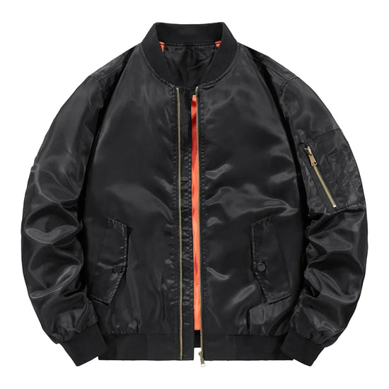 Mens Bomber Jacket  New Spring Autumn Male Baseball Jackets Pilot Men Outwear Army Green Coat Zipper Men&